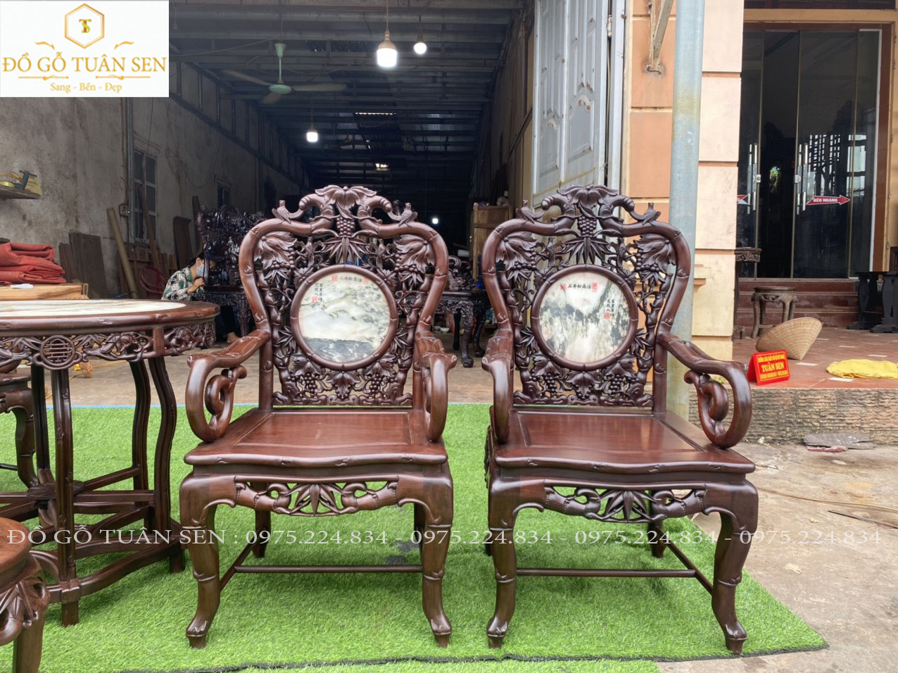 Thông tin kích thước bộ bàn ghế trúc kép gỗ gụ đẹp nhất 2023